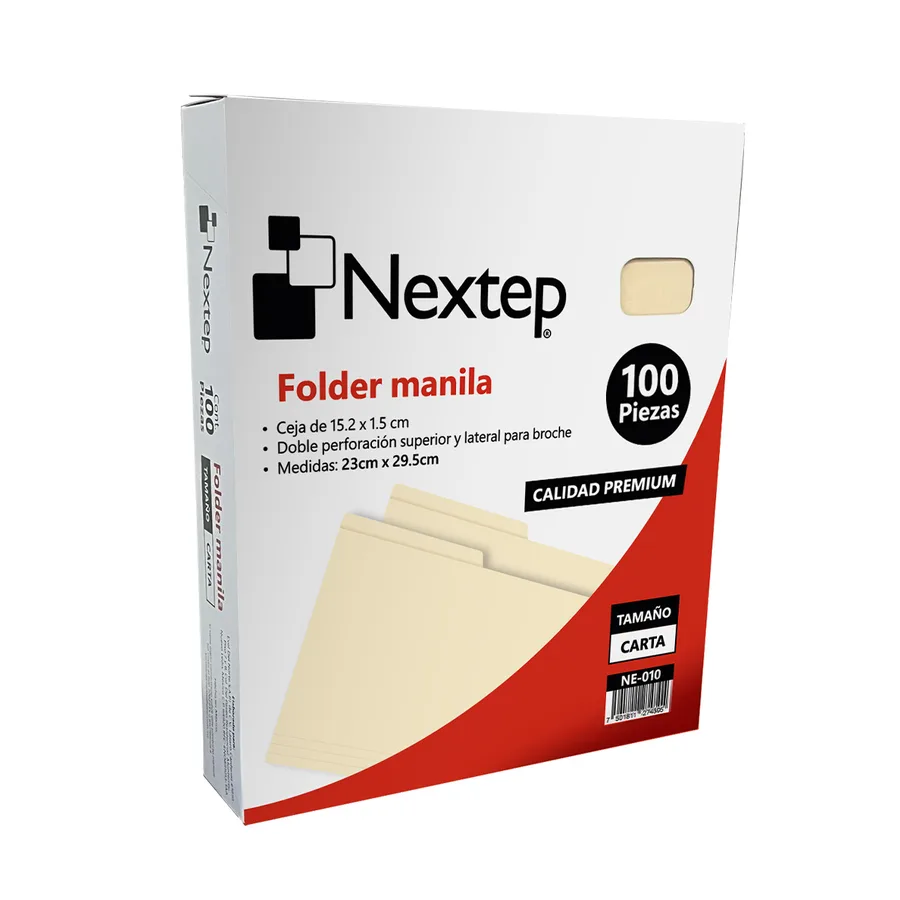 Folder Económico Carta Manila (c/100) — Nextep