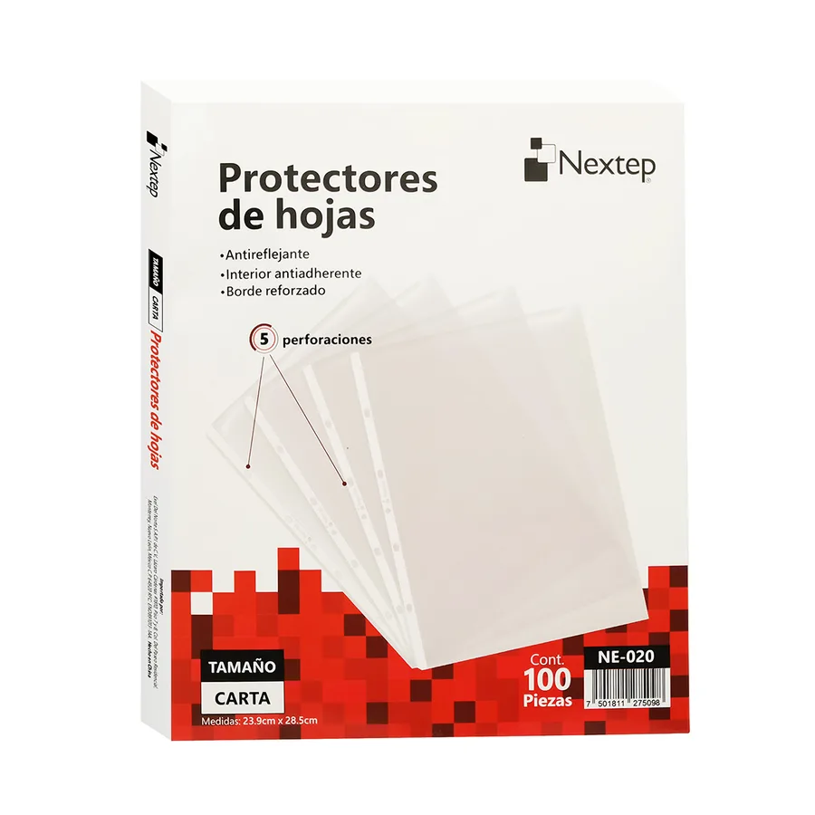 Mica Protectora Carta (c/100) — Nextep
