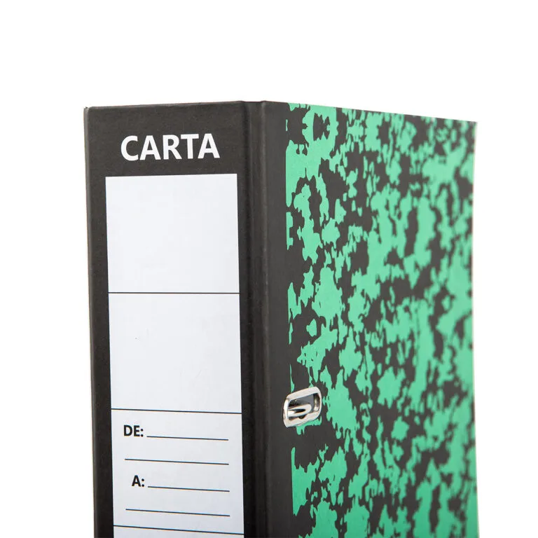 Registrador Carta Marmoleado — Nextep