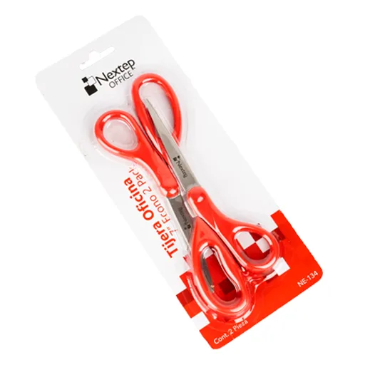 Tijera Nextep para oficina 7 pulgadas, blister con 2 piezas