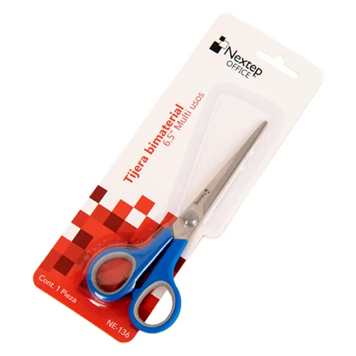 Tijera Nextep bimaterial 6.5 pulgadas, multiusos